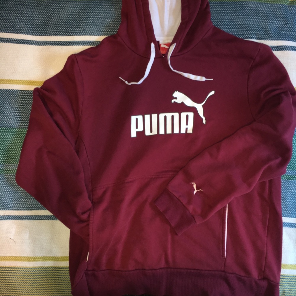Puma Maroon Hoodie